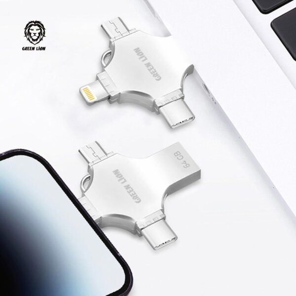 فلش درایو چهارکاره گرین لاین4In1USB FLASH Drive