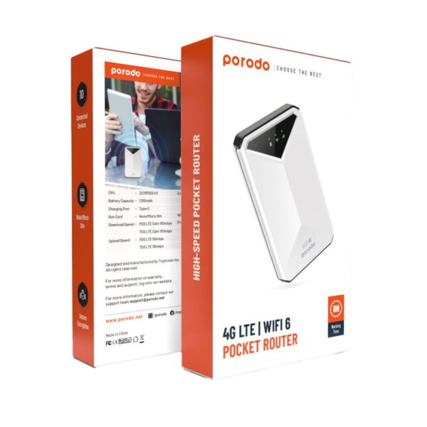 مودم همراه پورودو MiFi 3G/4G CAT4 V2