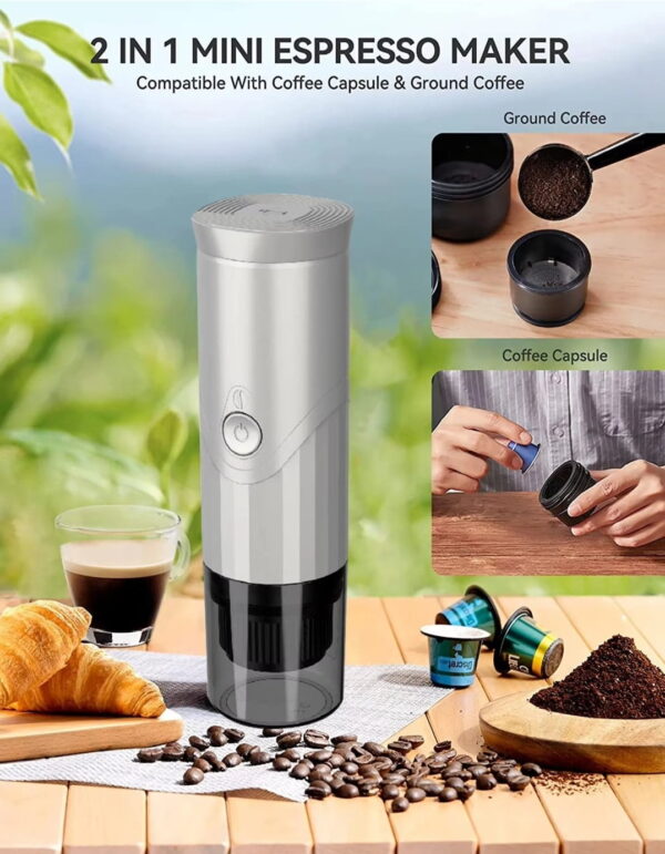 اسپرسو ساز شارژی مدل PORTABLE Espresso Coffee Machine