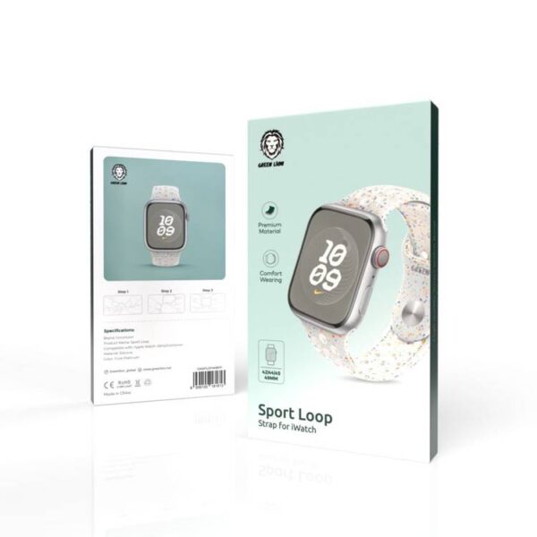 بنداسپرت اپل واچ گرین لاین Sport Loop Strap for iwatch