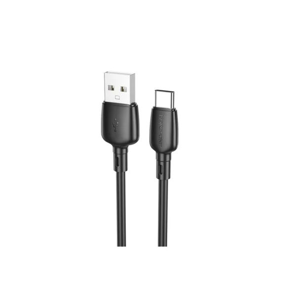 کابل تبدیل USB به USB-C بروفون مدل BX93 27W طول 1 متر