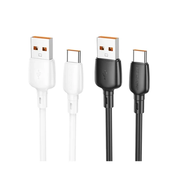 کابل تبدیل USB به USB-C بروفون مدل BX93 100W طول 1 متر