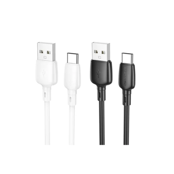 کابل تبدیل USB به USB-C بروفون مدل BX93 27W طول 1 متر