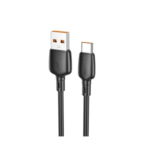 کابل تبدیل USB به USB-C بروفون مدل BX93 100W طول 1 متر