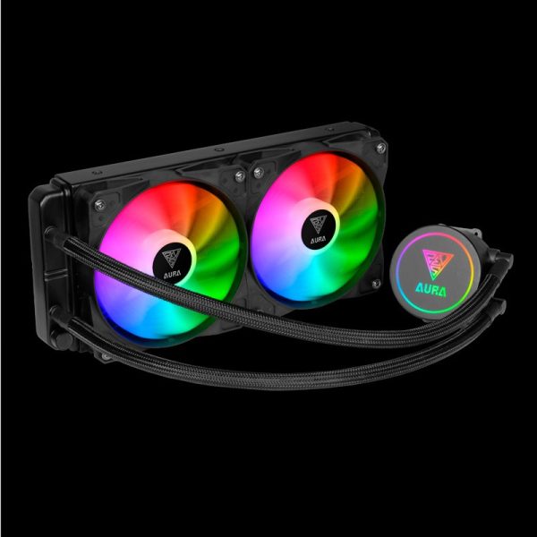 فن خنک کننده CPU گیم دیاس Gamdias AURA GL240 RGB