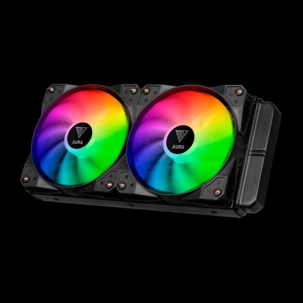 فن خنک کننده CPU گیم دیاس Gamdias AURA GL240 RGB