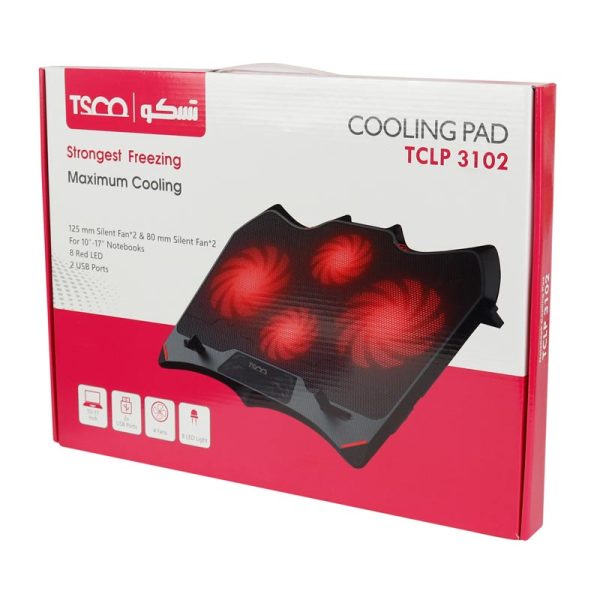 پایه خنک کننده لپ تاپ تسکو مدل TCLP 3102