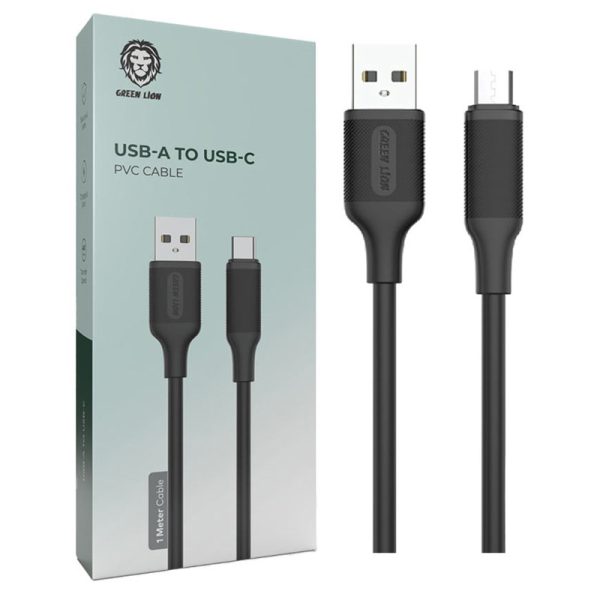 کابل تبدیل USB به تایپ سی گرین لاین مدل 2.4 آمپر
