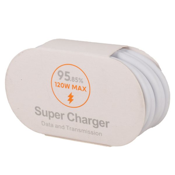 کابل تبدیل USB به USB-C سوپر فست مدل 120W طول 1.2 متر