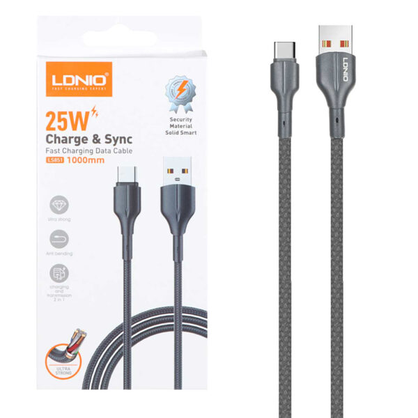 کابل تبدیل USB به USB-C الدینیو مدل LS851