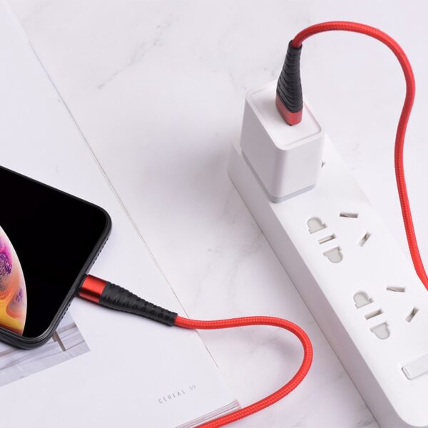 کابل تبدیل USB به لایتنینگ بروفون مدل BX32