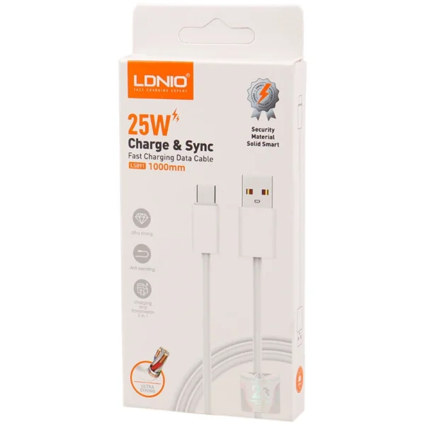 کابل تبدیل USB به USB-C الدینیو مدل LS891