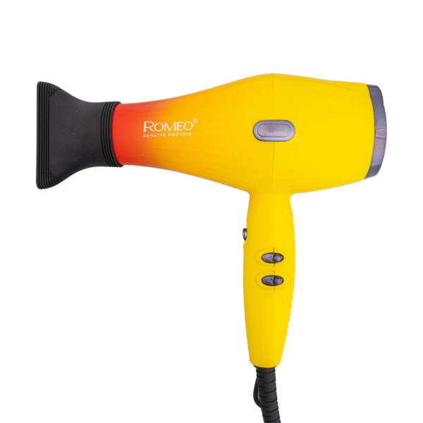 سشوار حرفه‌ای 2200 وات رومئو مدل RM-5151، موتور AC، وزن 682 گرم