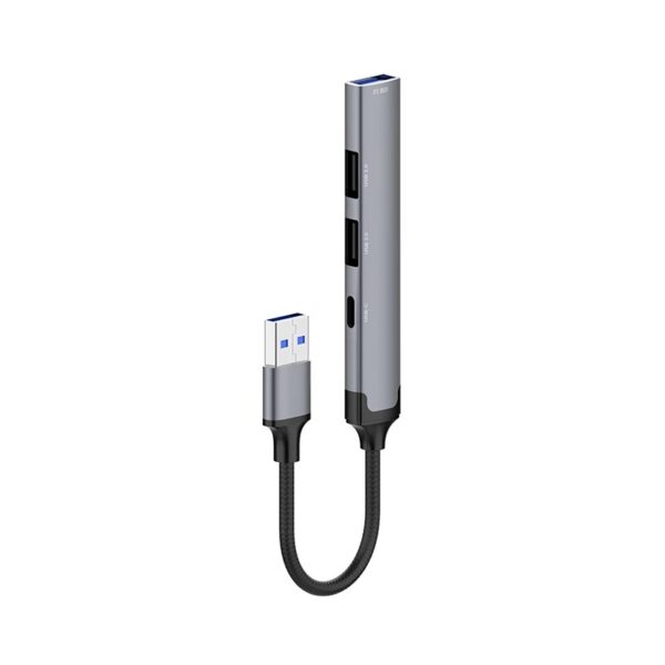 هاب USB 4 در 1 LDNIO DS-44C | افزایش پورت با سرعت ۵ گیگابیت بر ثانیه