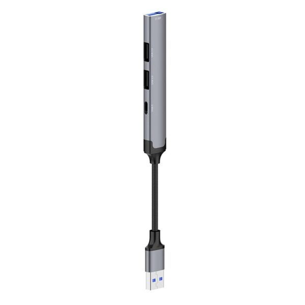 هاب USB 4 در 1 LDNIO DS-44C | افزایش پورت با سرعت ۵ گیگابیت بر ثانیه